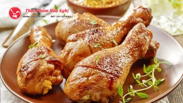 Biến Đùi Gà Tỏi Chiên giòn