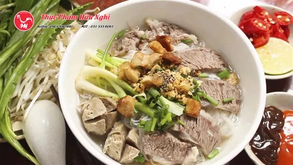Hủ tiếu thịt vụn trâu