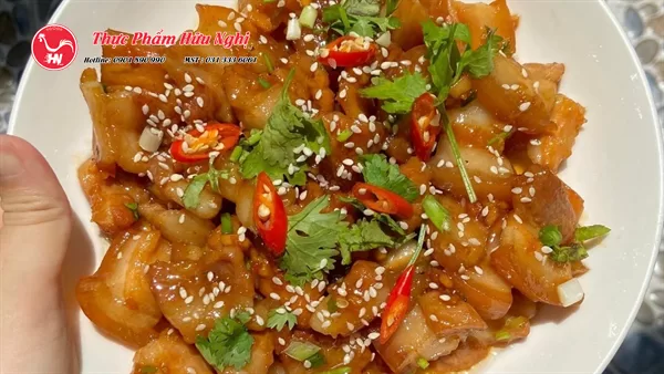 Thịt ba rọi không xương rim mặn ngọt 2