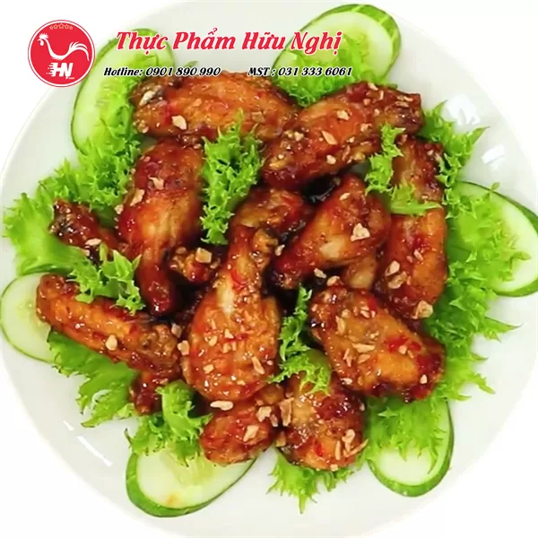 đùi gà chiên mắm thơm ngon