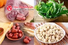 tim heo hầm ngải cứu 4