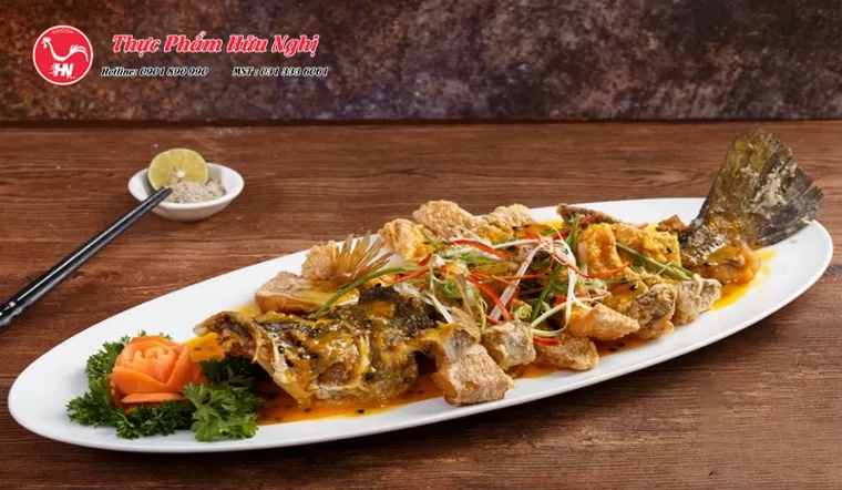 Cá trứng sốt chanh dây 2024 202ss