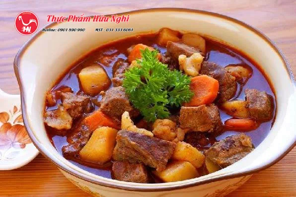 Bắp Bò Hầm Khoai Tây Ngon Béo 2024 2025