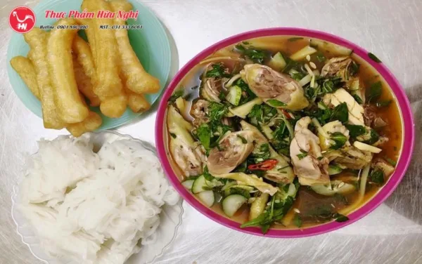 266 Bún Gà Trộn Măng