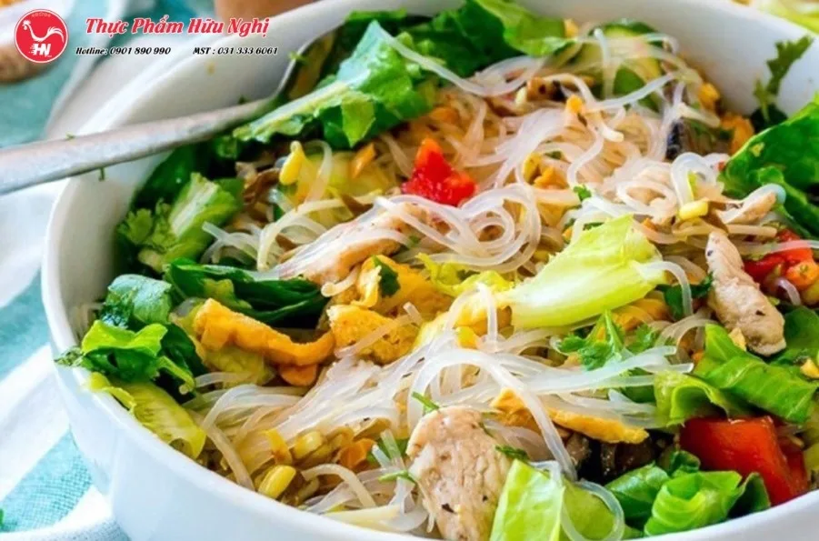 Bún Gà Trộn Măng 484sd