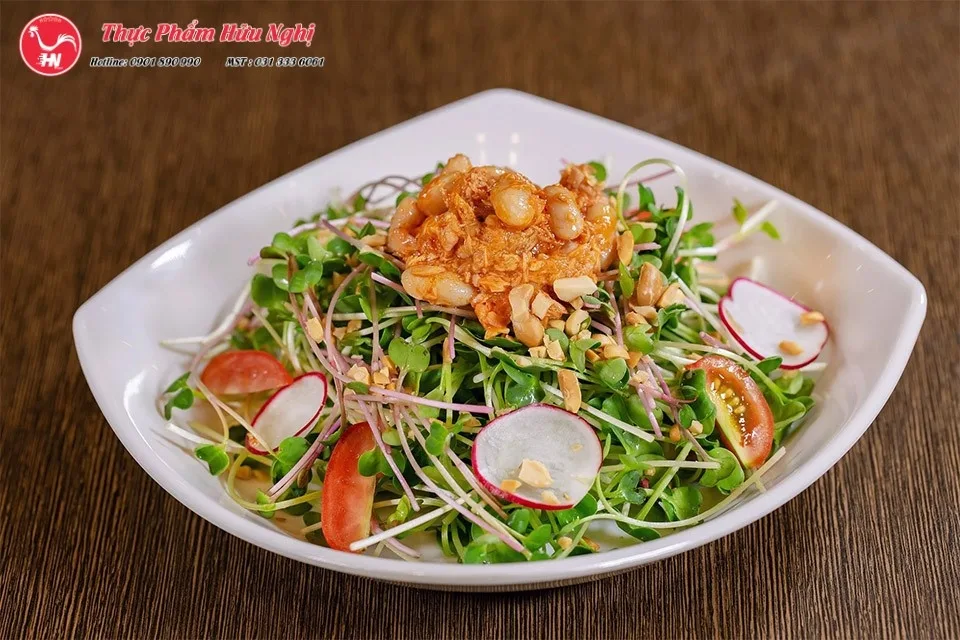 Món Salad Cải Mầm Cá Ngừ 622