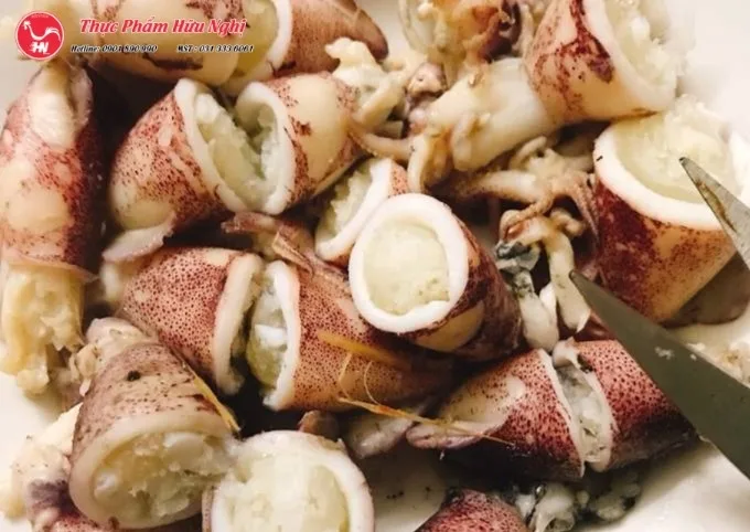 Mực Trứng Hấp Hành Gừng 6262