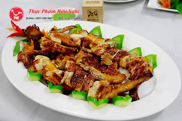 gà nướng mật ong -