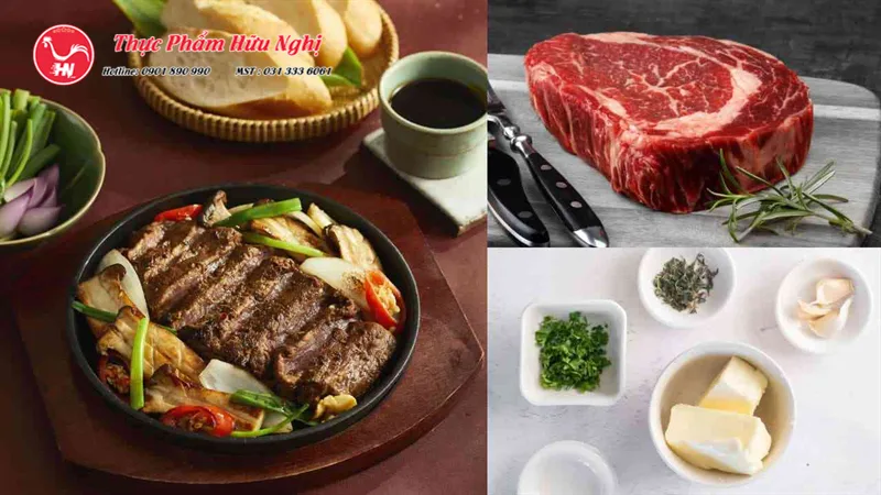 Thịt Bò Nướng Bơ Tỏi dfasd