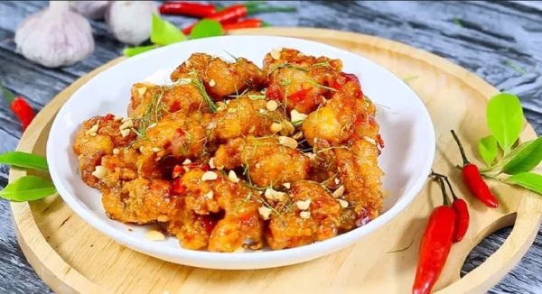 Sụn gà xào húng chua ngọt 2024 s