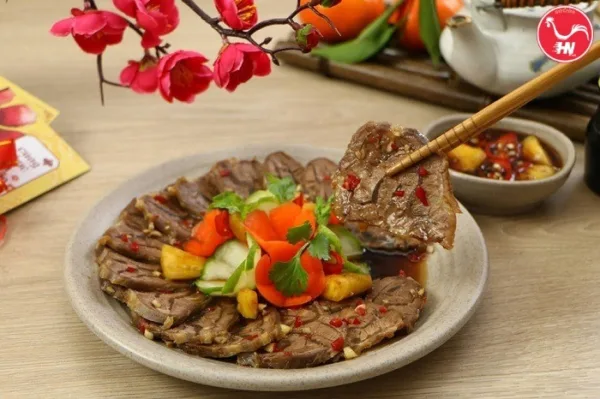 Bắp bò ngâm mắm 2a6s