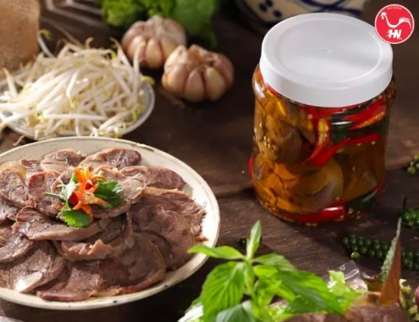 Bắp bò ngâm mắm 5a1s