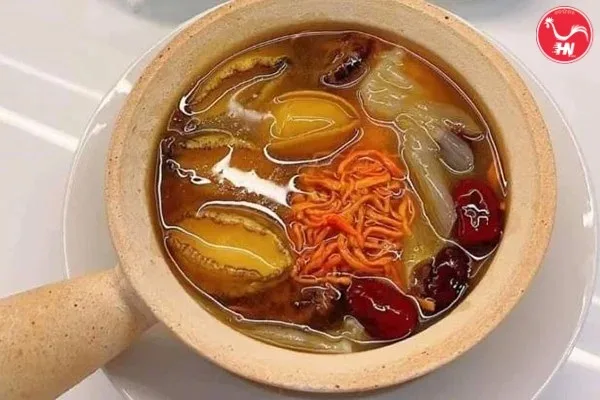 Bào ngư hầm cùng với thuốc bắc8 1as