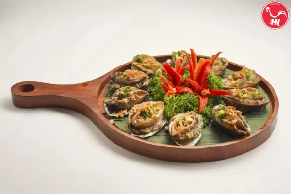 Bào Ngư Nướng Mỡ Hành 1s5á