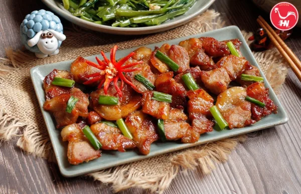 Thịt vai heo rang mặn ngọt 4
